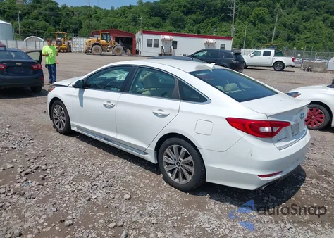 2015 Hyundai Sonata Sport from USA, damaged, VIN 5NPE34AFXFH032702